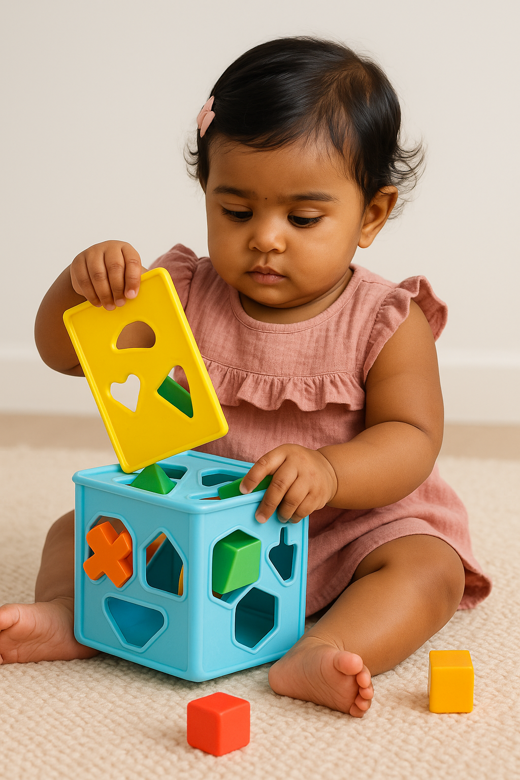 Shape Sorting Box – 20 Colorful Shapes