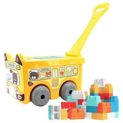 9962 BUILDING BLOCKS SCHOOL BUS 30PCS