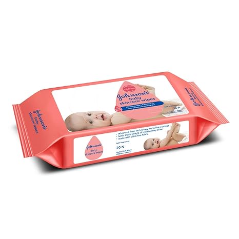 JOHNSONS-JB SKINCARE WIPES 20S
