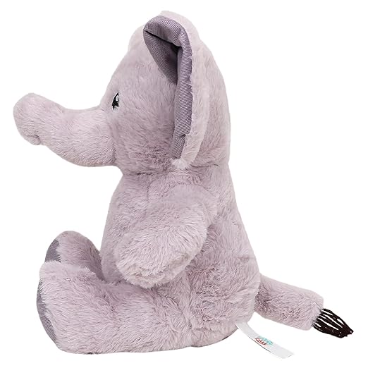 ST-FP282 GREY ELEPHANT SITTING 14INCH