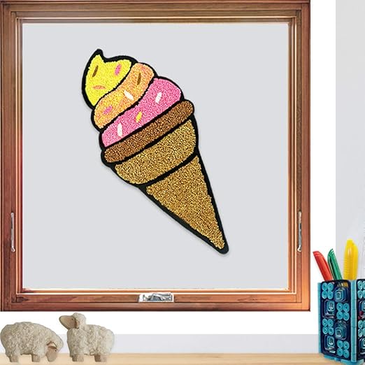 IMFM49(CLAY STICKER ICE CREAM)