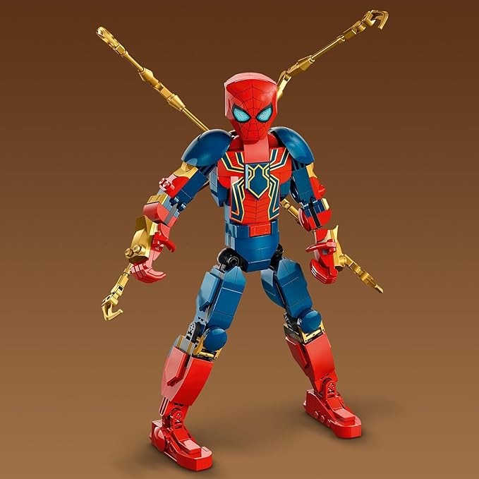 76298 IRON SPIDER MAN CONSTRUCTION FIG