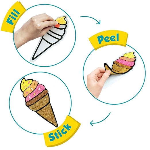 IMFM49(CLAY STICKER ICE CREAM)