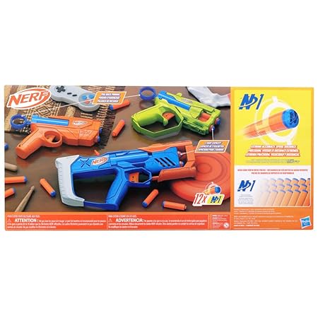 F9840-NERF TRIPLE ACTION PK