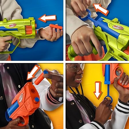 F9840-NERF TRIPLE ACTION PK