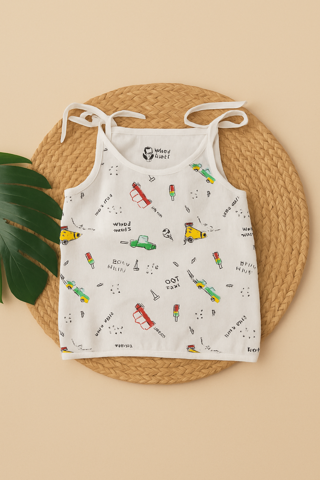 Car Print Muslin Jabla