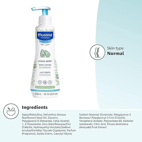 MUSTELA HYDA BODY LOTION 300ML