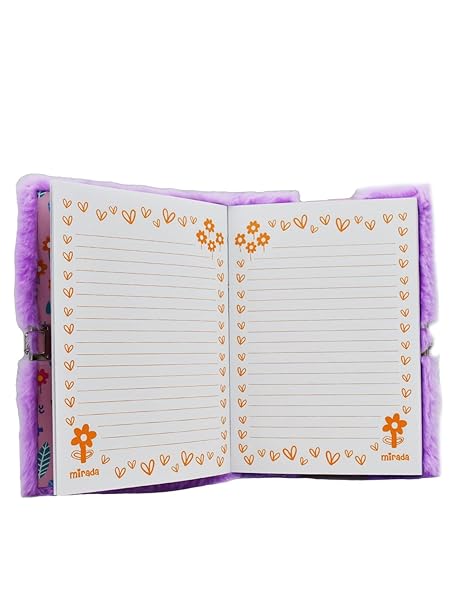 LK23004 PURPLE BUNNY NOTE BOOK