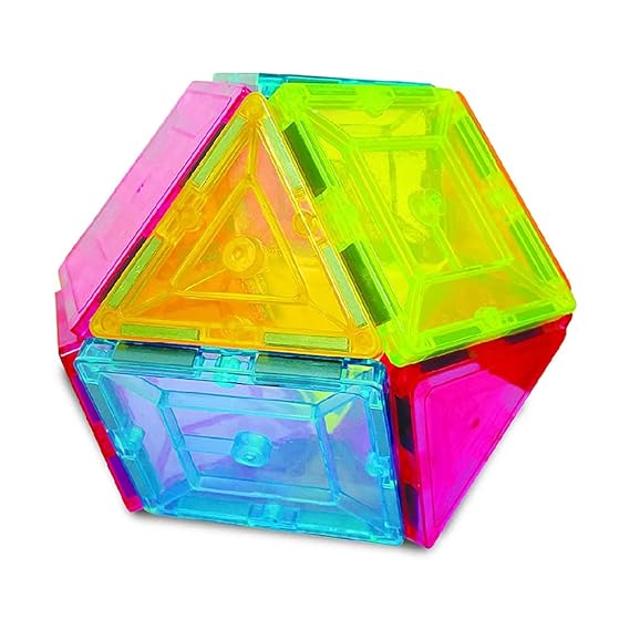 203-MAGPLAY MAGNETIC TILES 18PC