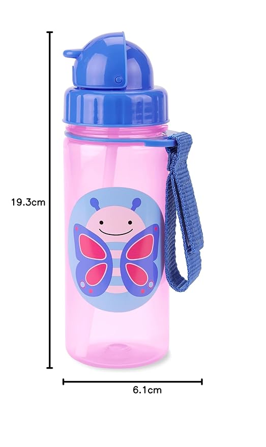 Zoo Straw Bottle
