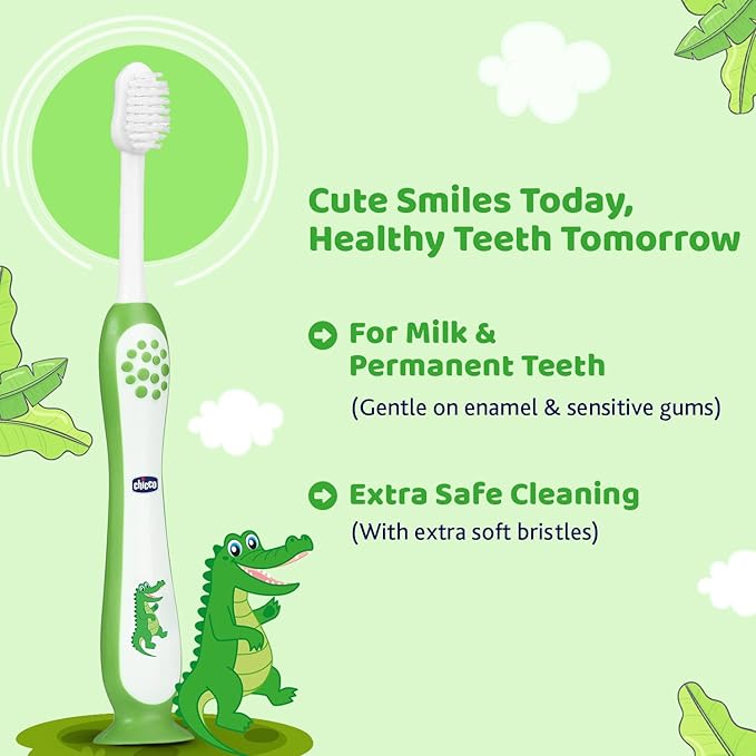 109811 TOOTH BRUSH GREEN 3Y-8Y