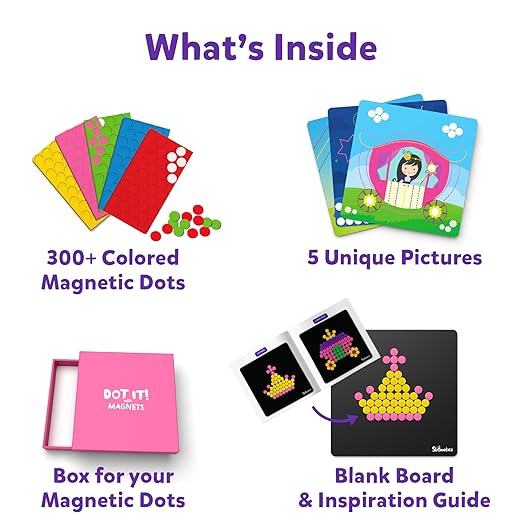 DOT IT MAGNETS UNICORN & PRINCESS