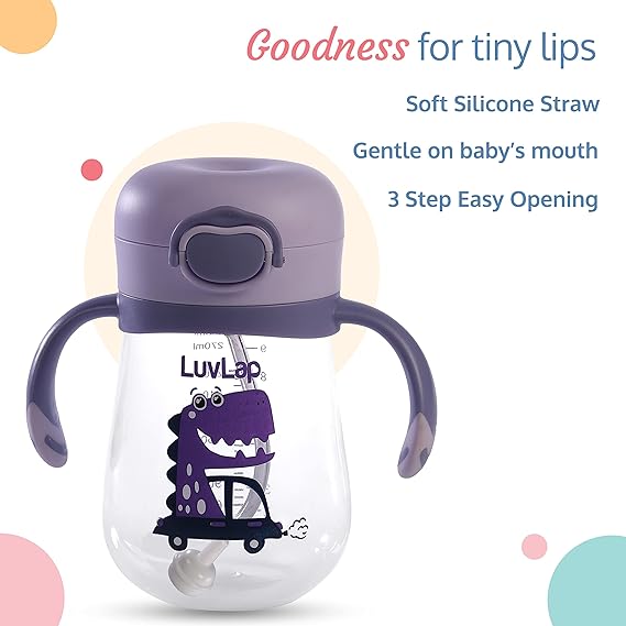 19091 HAPPY DINO SIPPER PURPLE