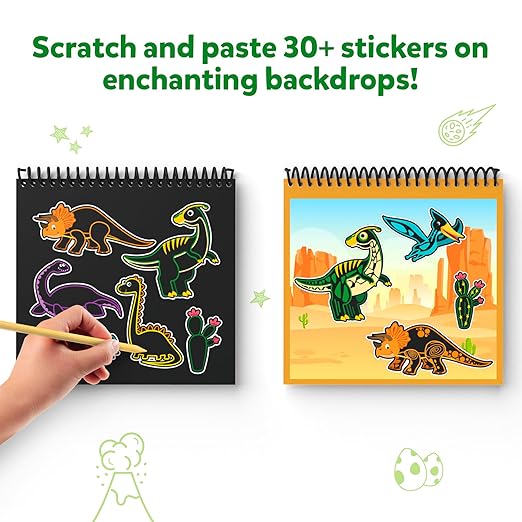 SKILLMATICS-MAGICAL SCRATCH ART WORLD OF DINO