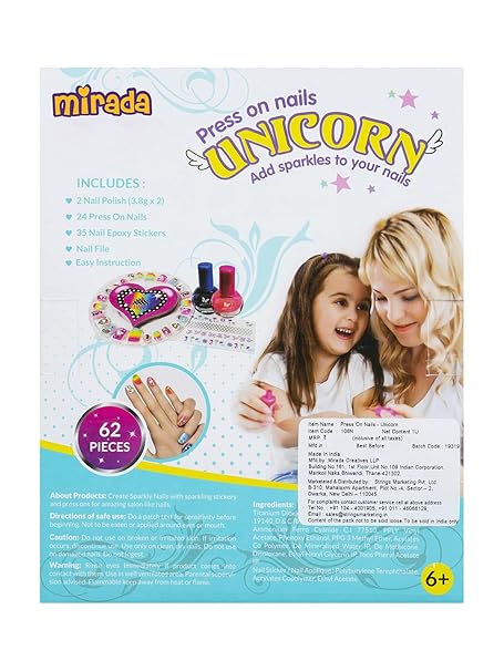 106N ST PRESSON NAILS-UNICORN