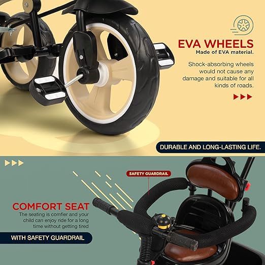 Baybee Tricycle - Brown