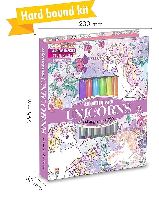 COLOURING KIT UNICORN - Mamadada