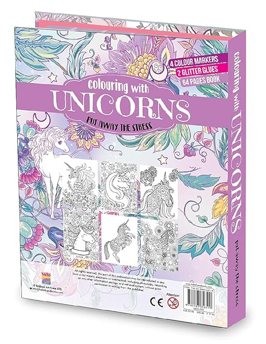 COLOURING KIT UNICORN - Mamadada