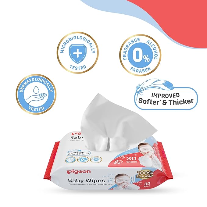 BABY WIPES PURE WATER 30SH