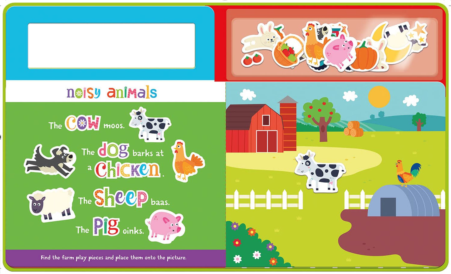 PLAY FELT;FIRST WORDS ON THE FARM