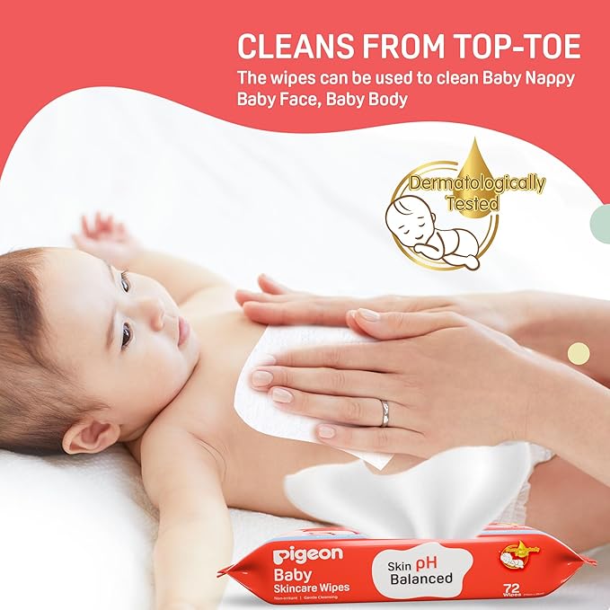 BABY SKINCARE WIPES 72 SHEETS