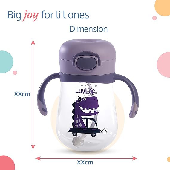 19091 HAPPY DINO SIPPER PURPLE