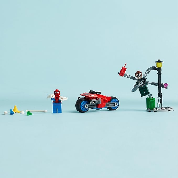 76275 MOTORCYCLE CHASE SPIDER MAN