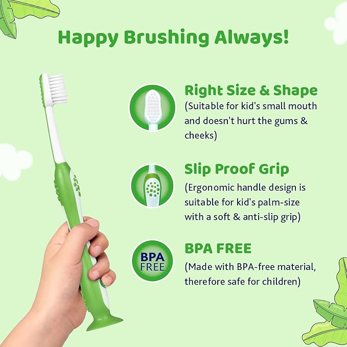 109811 TOOTH BRUSH GREEN 3Y-8Y