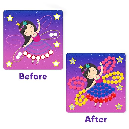 DOT IT MAGNETS UNICORN & PRINCESS
