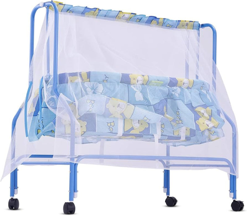 BAYBEE Enchant Cotton Swing Jhula Cradle for Babies Infant Cot