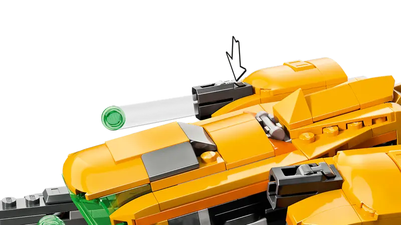 76254 BABY ROCKET SHIP