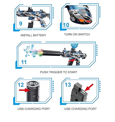 DN-231B AK47 BLASTER GUN