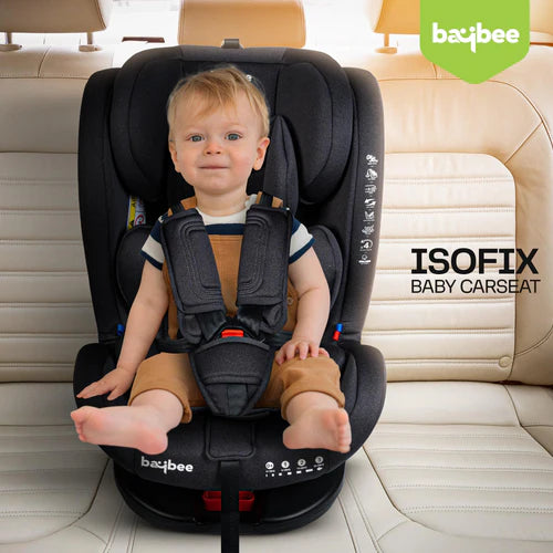 Baybee Convertible Car Seat for Baby 0 to 12 Years ISOFIX, 3 Position Recline - Mamadada