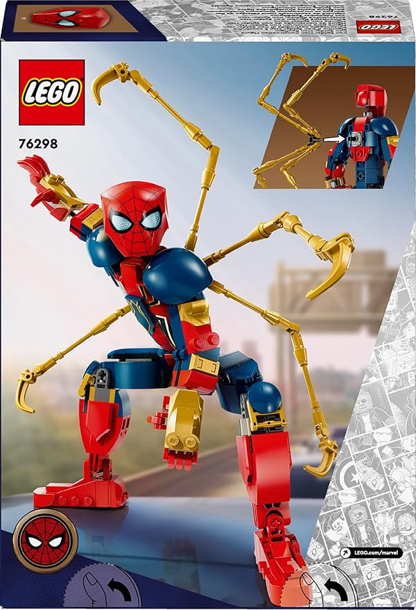 76298 IRON SPIDER MAN CONSTRUCTION FIG