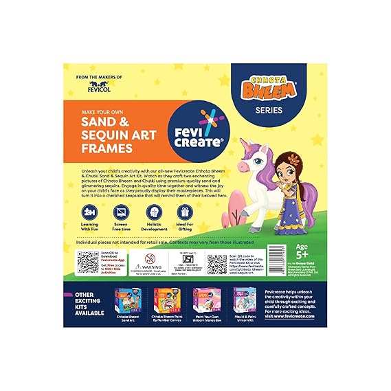 FEVICREATE CHHOTA BHEEM SAND ART KIT