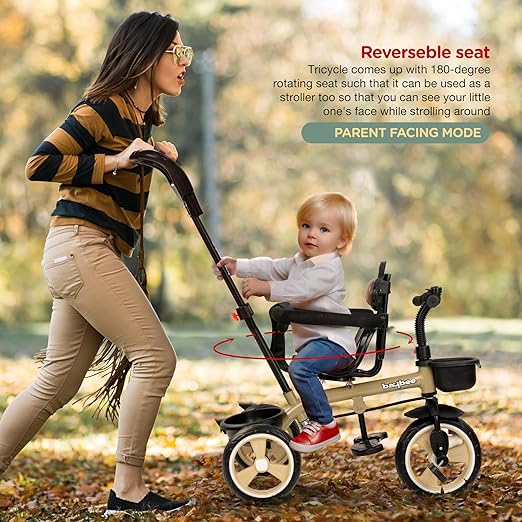 Baybee Tricycle - Brown