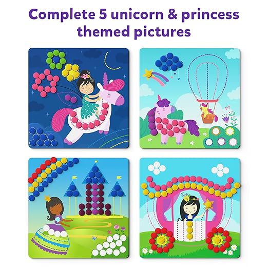 DOT IT MAGNETS UNICORN & PRINCESS