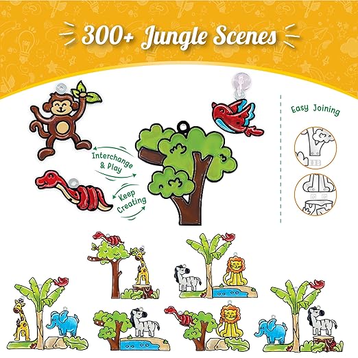 IMWA04(WINDOW ART JUNGLE)