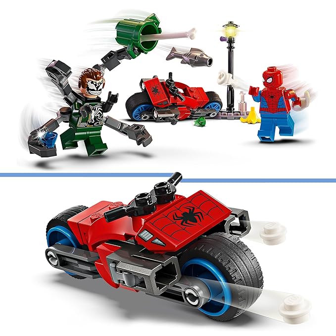 76275 MOTORCYCLE CHASE SPIDER MAN
