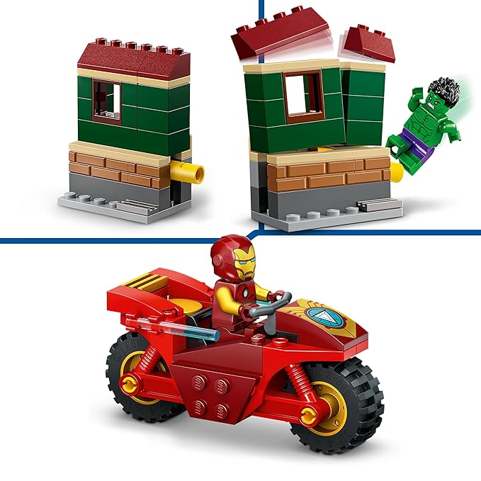 76287 IRON MAN WITH BIKE