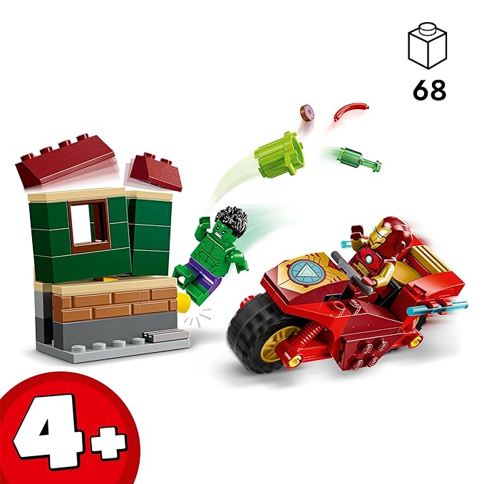76287 IRON MAN WITH BIKE