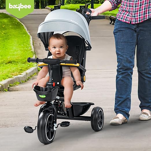 Baybee Tricycle - Grey - Mamadada