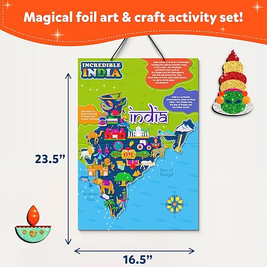FOIL FUN INCREDIBLE INDIA