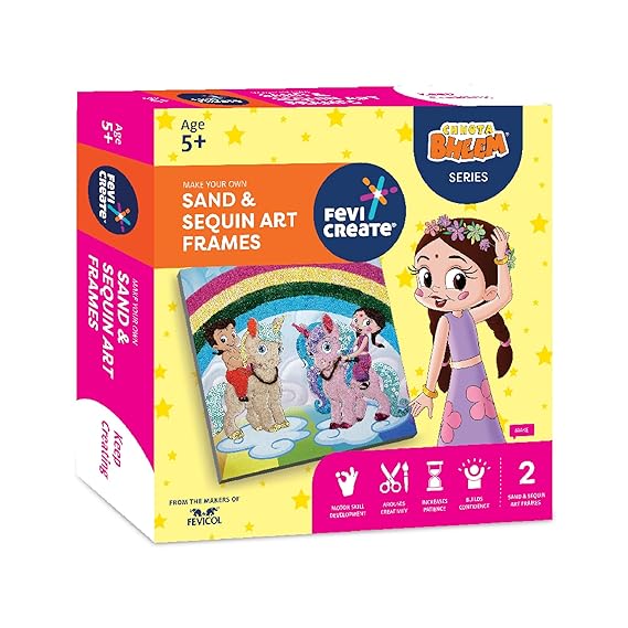 FEVICREATE CHHOTA BHEEM SAND ART KIT