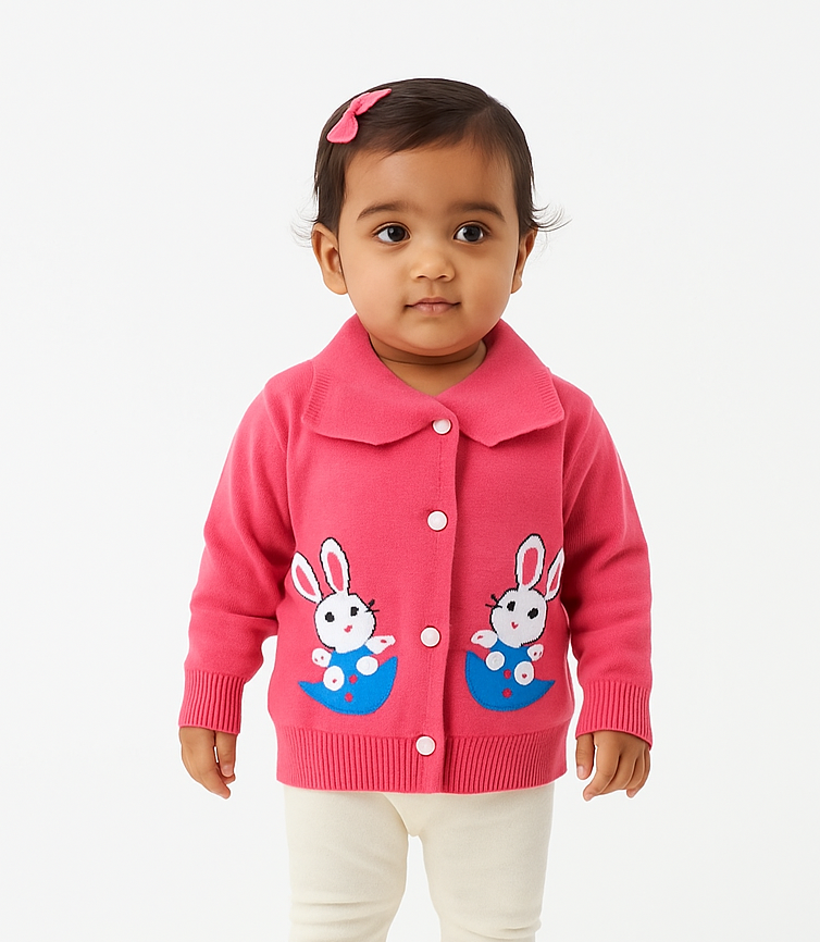 Bunny Knit Cardigan