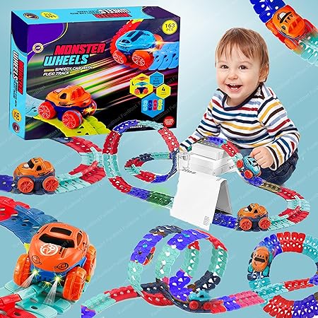 157 MONSTER WHEELS(W) TRACK163PC