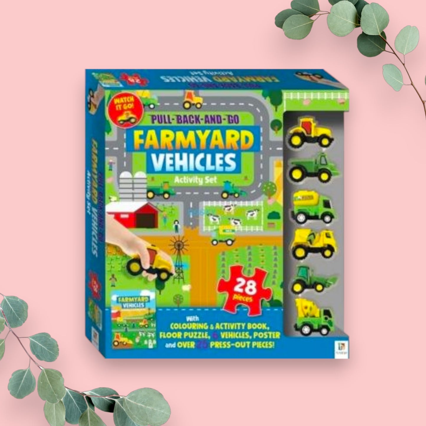 PULL BACK&GO FARM YARD VEHICLES - Mamadada