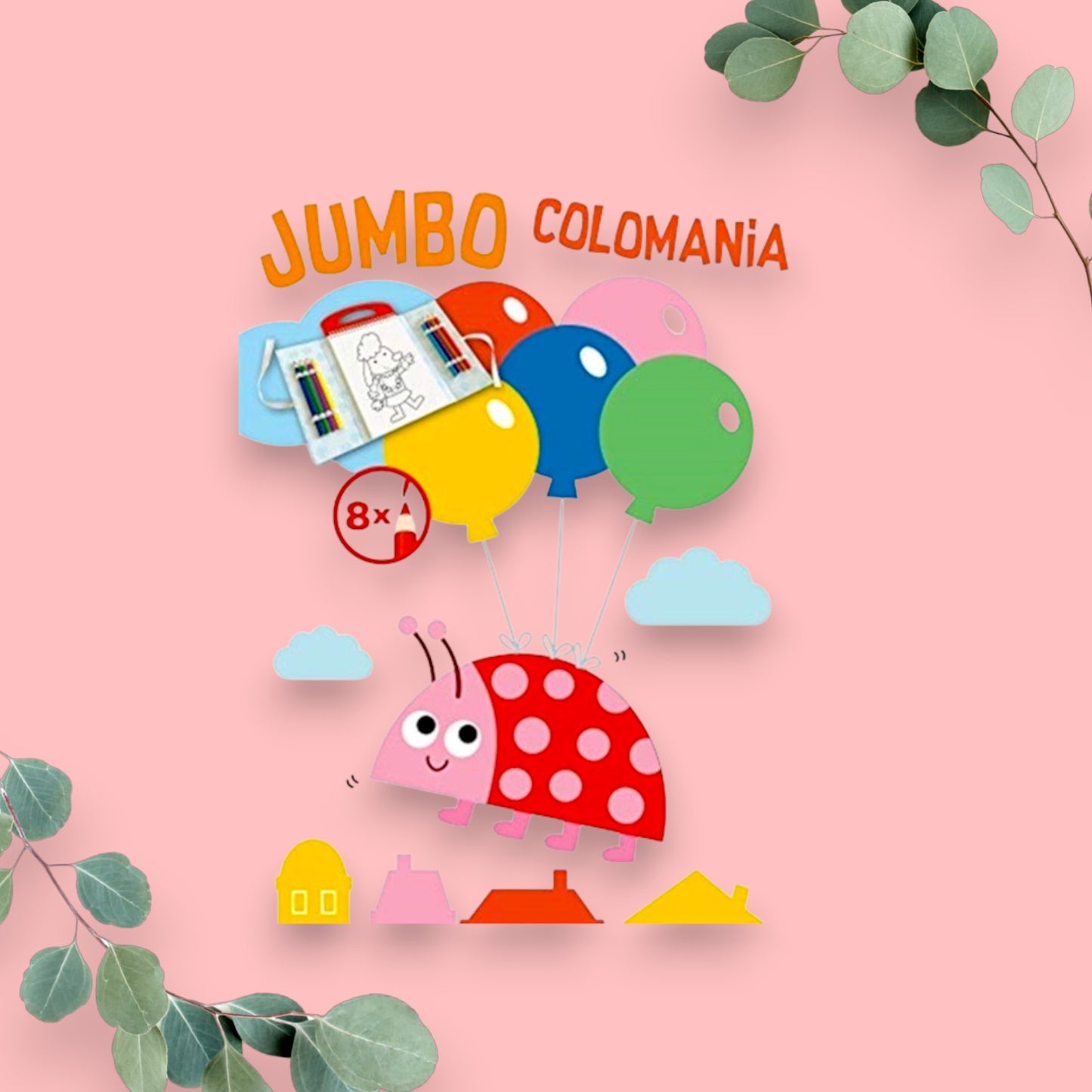 JUMBO COLOMANIA RED - Mamadada