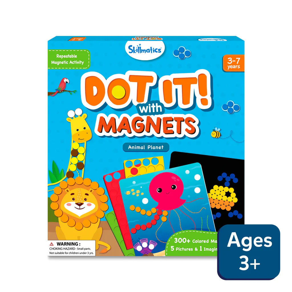 SKILLMATICS-DOT IT MAGNETS ANIMAL PLANET
