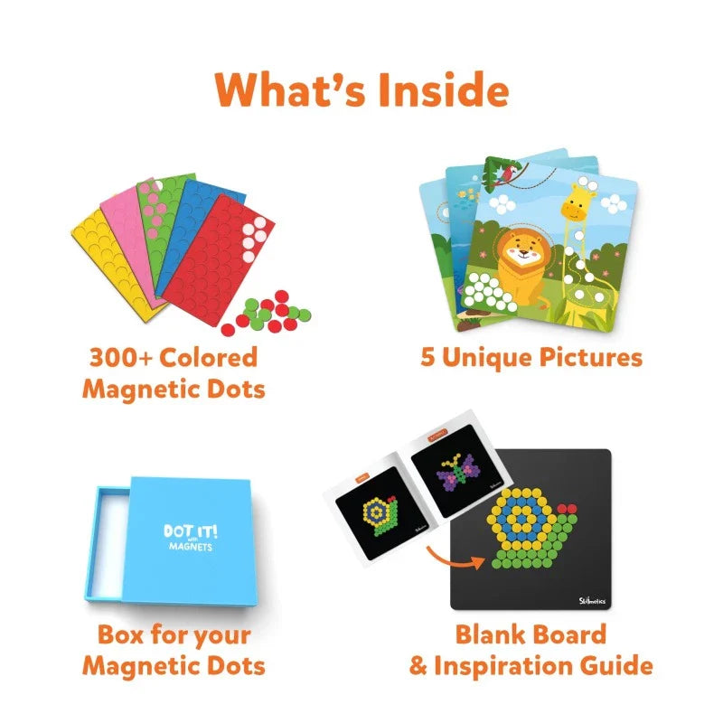 SKILLMATICS-DOT IT MAGNETS ANIMAL PLANET